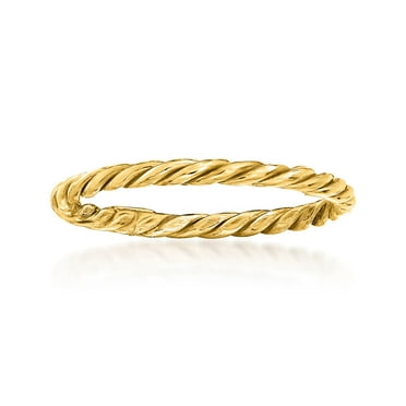 Ross-Simons Italian 14kt Yellow Gold Ring, Women's, Adult - Walmart.com