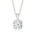 thumbnail image 1 of Ross-Simons 2.00 Carat Lab-Grown Diamond Solitaire Necklace in 14kt White Gold, Women's, Adult, 1 of 5