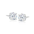 thumbnail image 1 of Ross-Simons 2.00 ct. t.w. CZ Stud Earrings in 14kt White Gold, Women's, Adult, 1 of 5
