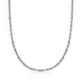 thumbnail image 1 of Ross-Simons 2.3mm Sterling Silver Square Byzantine Necklace, Women's, Adult, 1 of 6