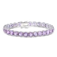 thumbnail image 1 of Ross-Simons 20.00 ct. t.w. Amethyst Tennis Bracelet in Sterling Silver, Women's, Adult, 1 of 5