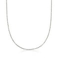 thumbnail image 1 of Ross-Simons 2mm Sterling Silver Rope-Chain Necklace, Women's, Adult, 1 of 6