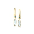 thumbnail image 1 of Ross-Simons 3.30 ct. t.w. Sky and London Blue Topaz Drop Earrings in 18kt Gold Over Sterling, Women's, Adult, 1 of 5