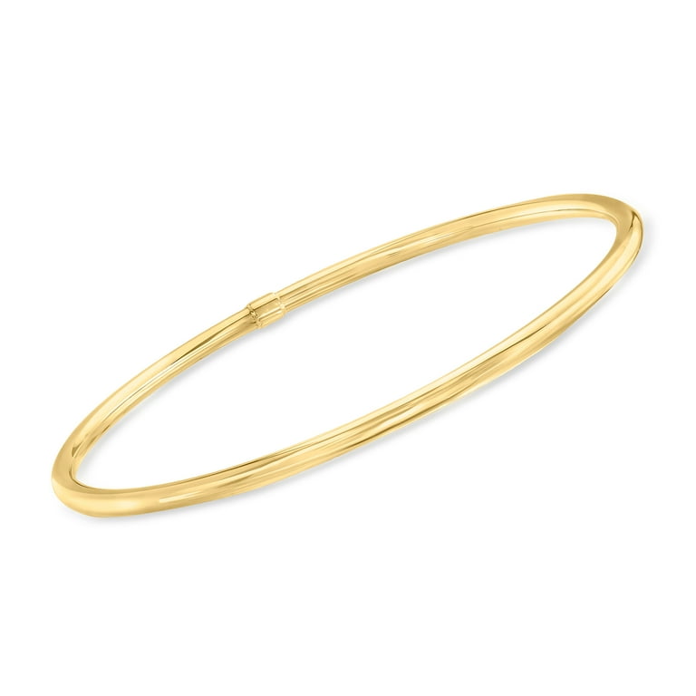 Ross simons gold bangle bracelets outlet