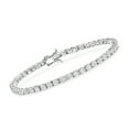 thumbnail image 1 of Ross-Simons 5.50 ct. t.w. CZ Tennis Bracelet in Sterling Silver, Women's, Adult, 1 of 6