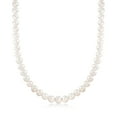 thumbnail image 1 of Ross-Simons 8-9mm Cultured Pearl Necklace With 14kt Yellow Gold, Women's, Adult, 1 of 6