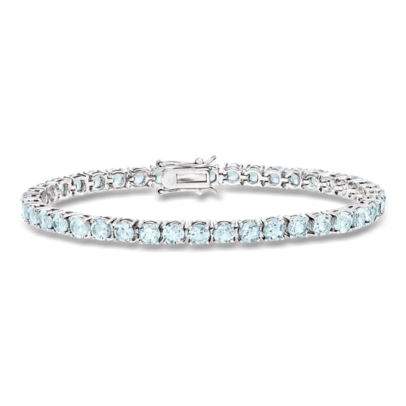 Ross-Simons 9.00 ct. t.w. Sky Blue Topaz Tennis Bracelet in Sterling Silver, Women's, Adult