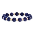 thumbnail image 1 of Ross-Simons 90.00 ct. t.w. Sapphire Bead Stretch Bracelet With 14kt Yellow Gold, Women's, Adult, 1 of 4