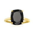 thumbnail image 1 of Ross-Simons Black Onyx Ring in 18kt Gold Over Sterling, Women's, Adult, 1 of 5