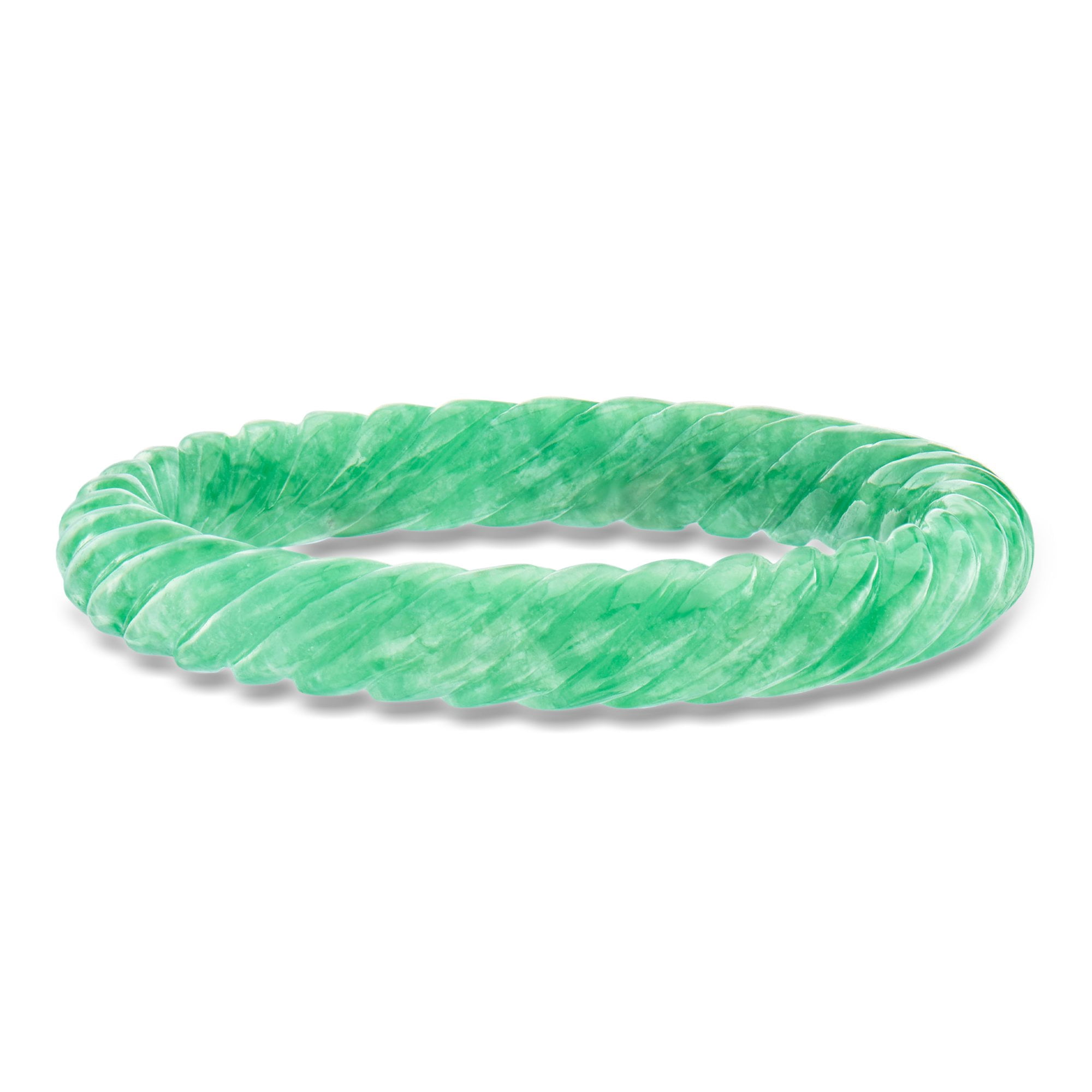 Ross-Simons Carved Jade Bangle Bracelet, Women's, Adult