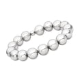 thumbnail image 1 of Ross-Simons Italian 12mm Sterling Silver Bead Stretch Bracelet, Women's, Adult, 1 of 4