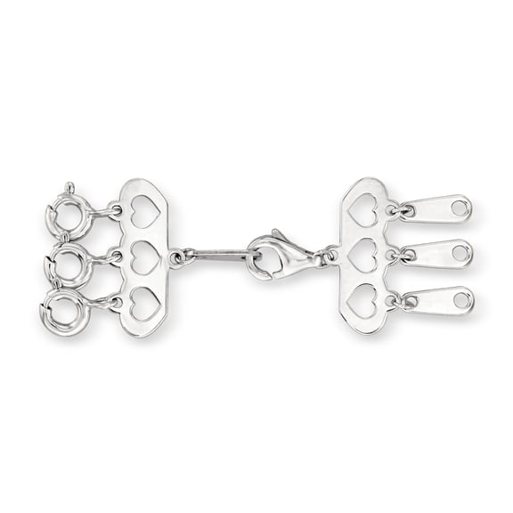 Ross-Simons Italian 14kt White Gold Layering Clasp, Women's, Adult