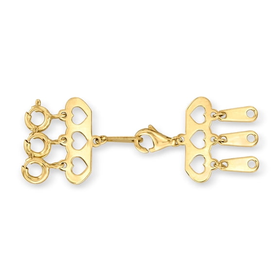 Ross-Simons Italian 14kt Yellow Gold Layering Clasp, Women's, Adult