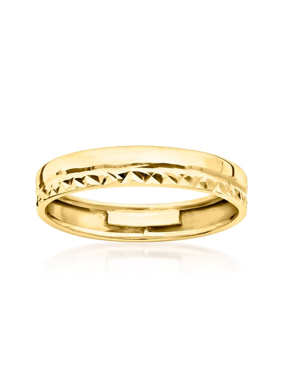 Italian 14kt Yellow Gold Ring, Women's, Adult