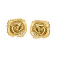thumbnail image 1 of Ross-Simons Italian 14kt Yellow Gold Rose Earrings, Women's, Adult, 1 of 6