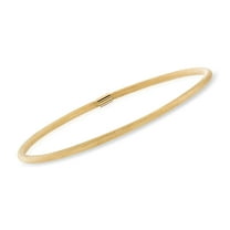 Ross-Simons Italian 14kt Yellow Gold Textured Bangle Bracelet, Women's, Adult