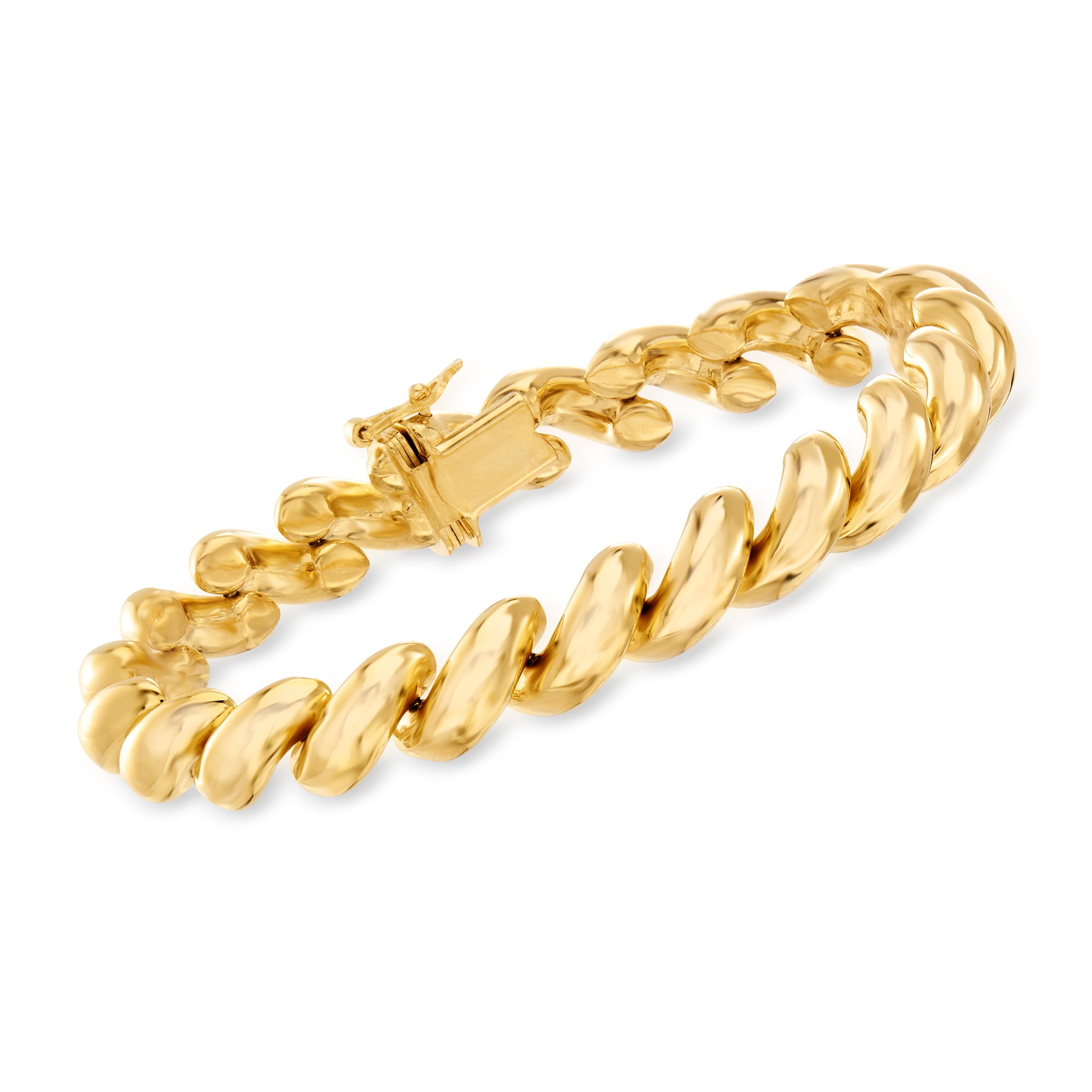 Ross-Simons 14kt Yellow Gold Double-Rope Chain Bracelet Ross-Simons 14kt Yellow Gold Double-Rope Chain Bracelet