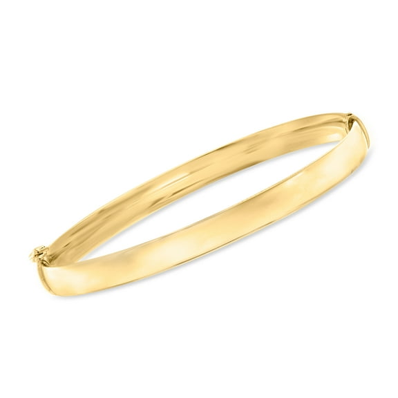Ross-Simons Italian 18kt Yellow Gold Bangle Bracelet, Women's, Adult