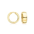 thumbnail image 1 of Ross-Simons Italian 18kt Yellow Gold Huggie Hoop Earrings, Women's, Adult, 1 of 5