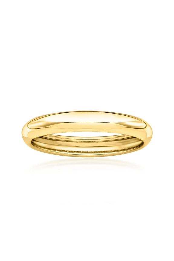 Italian 18kt Yellow Gold Ring, Women's, Adult