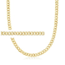 Ross-Simons Italian 6mm 18kt Yellow Gold Curb-Link Necklace, Women's, Adult