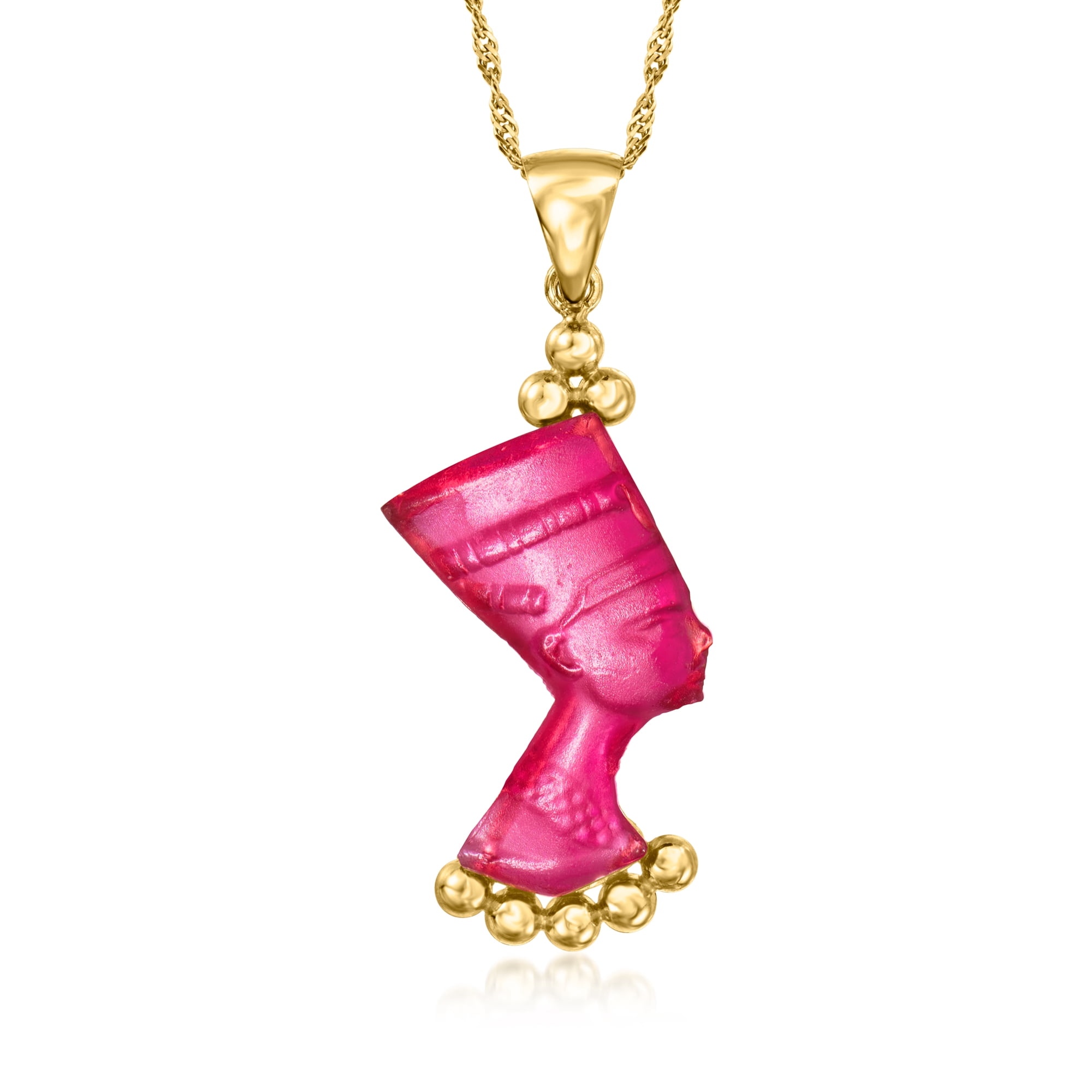Shop Nefertiti Necklaces in Gold Silver and Stainless Steel Today
