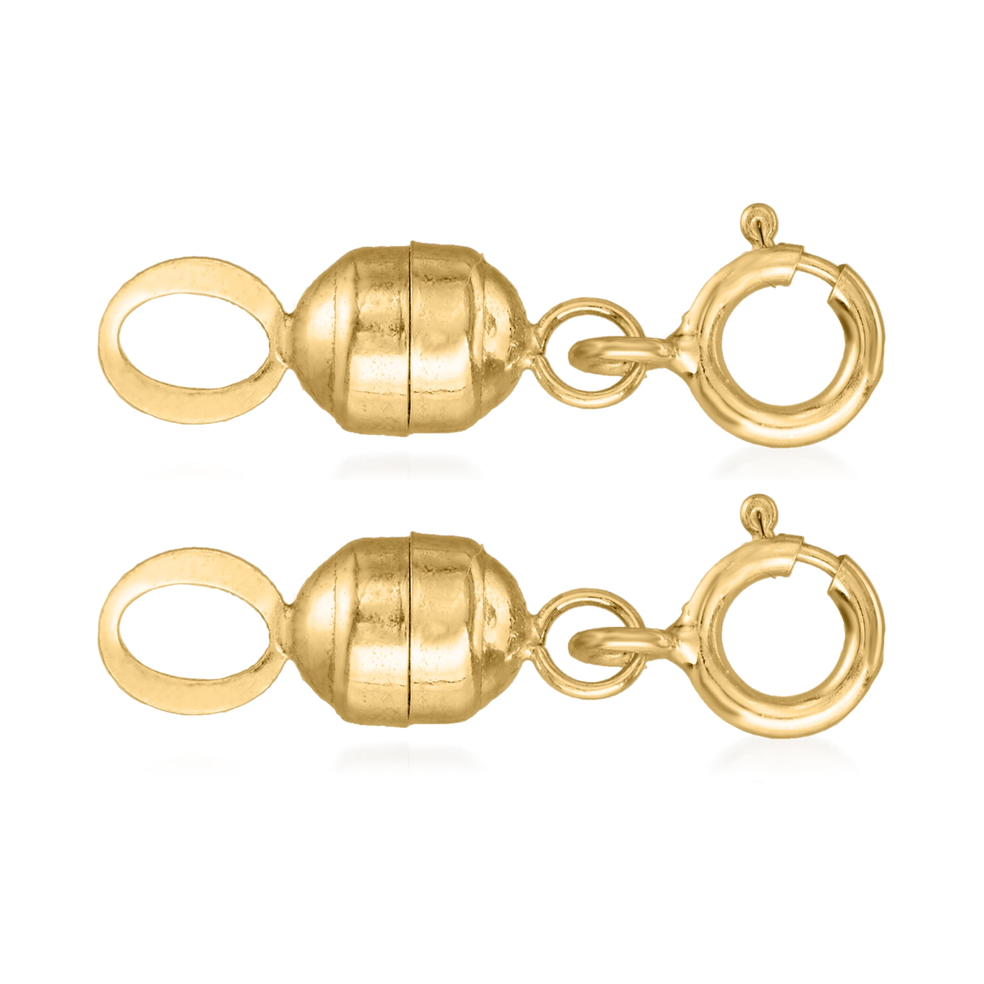 Ross-Simons Italian Set Of 2 Small Magnetic Clasp Converters: 14kt Yellow Gold, Women's, Adult