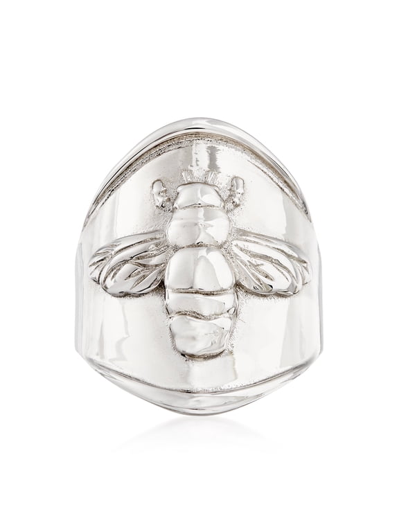 Italian Sterling Silver Bee Ring, Women's, Adult
