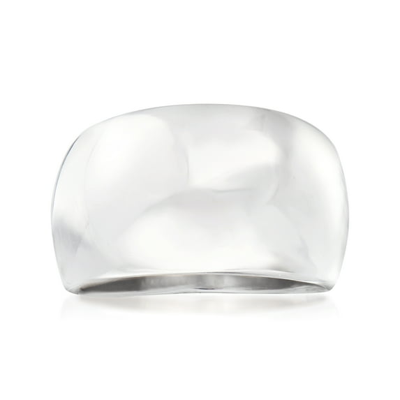 Ross-Simons Italian Sterling Silver Dome Ring, Women's, Adult
