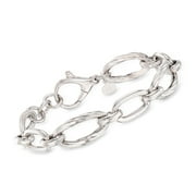 Ross-Simons Italian Sterling Silver Oval-Link Bracelet, Women's, Adult