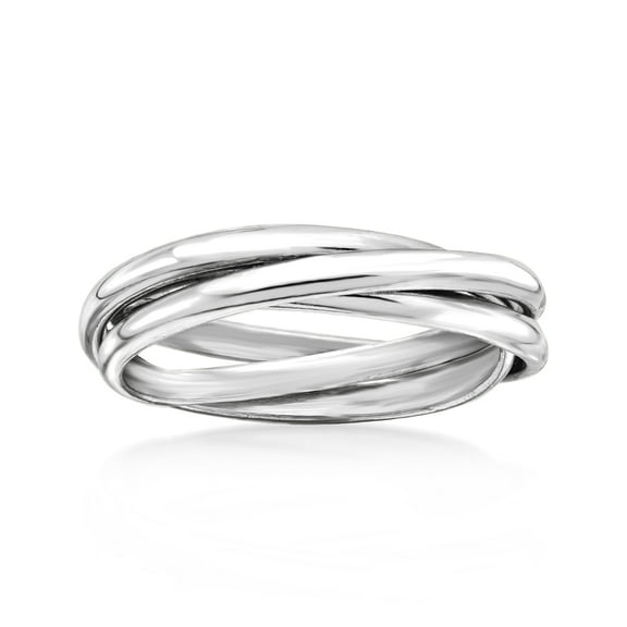Ross-Simons Italian Sterling Silver Rolling Ring, Women's, Adult