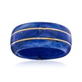 thumbnail image 1 of Ross-Simons Lapis Ring With 14kt Yellow Gold, Women's, Adult, 1 of 8