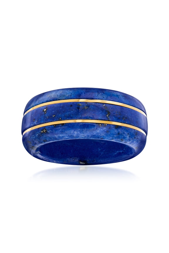 Lapis Ring With 14kt Yellow Gold, Women's, Adult