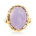 thumbnail image 1 of Ross-Simons Lavender Jade Ring in 14kt Yellow Gold, Women's, Adult, 1 of 5