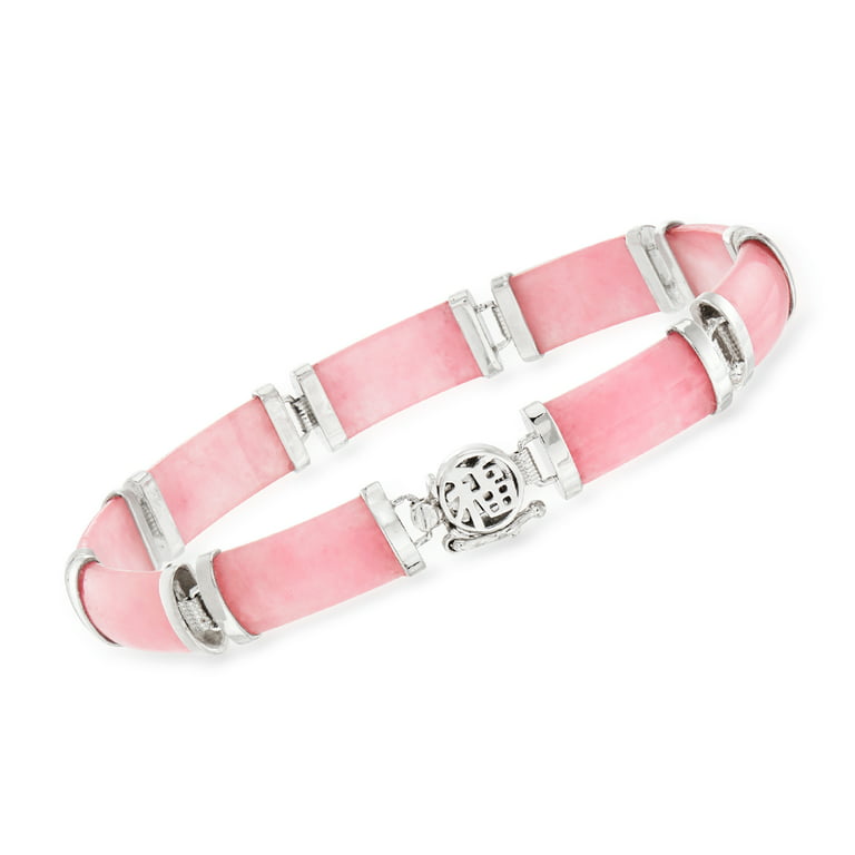 Pink Pewter Bendable Magnetic Pin and Makeup Holder Bracelet - Silver