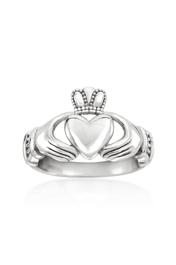 Sterling Silver Claddagh Ring, Women's, Adult