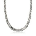 thumbnail image 1 of Ross-Simons Sterling Silver Graduated Byzantine Necklace, Women's, Adult, 1 of 7