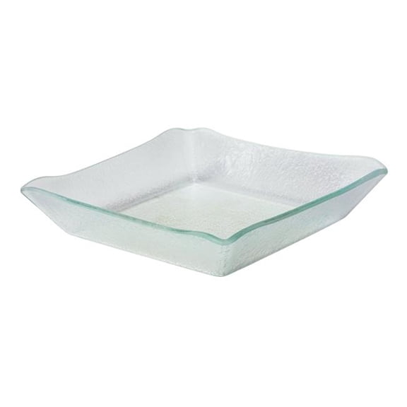 Rosseto GLS063CC Aroma Square Conical Bowl, Crystal Clear