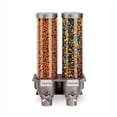thumbnail image 1 of Rosseto EZ524 Two Container Ice Cream Topping Candy Wall Mount Dispenser - 1.3 Gallon Each, 1 of 2