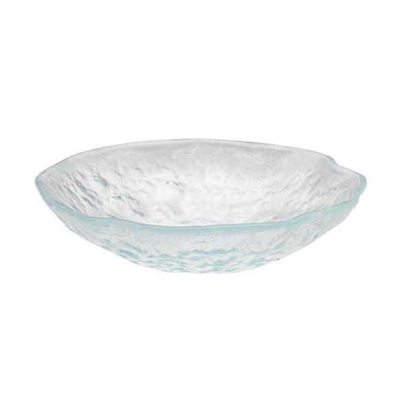 Rosseto GLS071C Lunar Round Deep Bowl with Wide Base, Clear