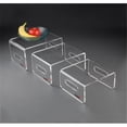 thumbnail image 1 of Rosseto RDC107 Rectangular Riser Clear Acrylic Set - 3 Piece, 1 of 1