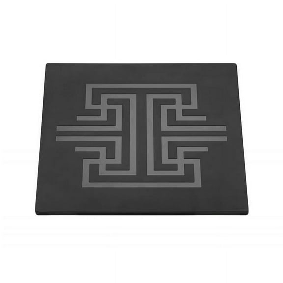 Rosseto SG040 14 in. Square Black Melamine Dual Surface