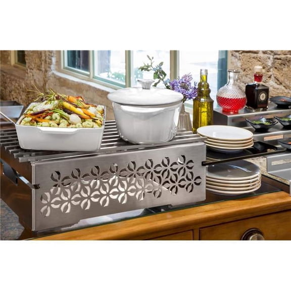 Rosseto SK043 Iris Multi Chef Frame Burner Fuel Holder & Grill - 6 Piece