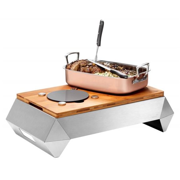 Rosseto SM267 7 in. Diamond Multi Chef Stainless Steel Frame