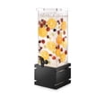 thumbnail image 1 of Rosseto Serving Solutions LD121 Beverage Dispenser- 2 Gal Square with Black Gloss Bamboo Base & Ice Basket, 1 of 1