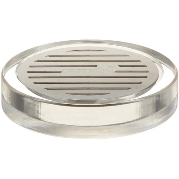 Rosseto Serving Solutions LD127 Drip Tray Acrylic with Stainless Steel Insert - Round