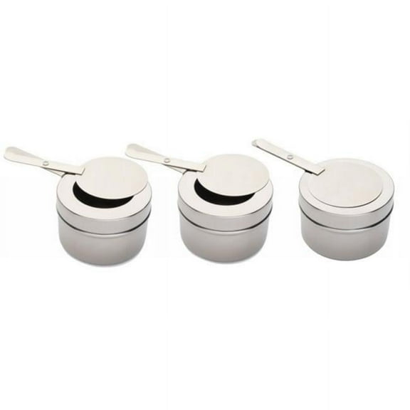 Rosseto Serving Solutions SM194 Fuel Holder Stainless Steel - 3 Piece Set