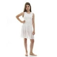thumbnail image 1 of Rossette Girls Cotton & Nylon Full Slip 4030 - WHITE 18, 1 of 4
