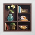 thumbnail image 1 of Rossetti, Isabella 20x20 White Modern Wood Framed Museum Art Print Titled - Ricordi d oriente II, 1 of 4