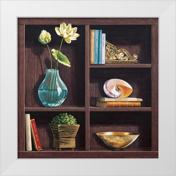Rossetti, Isabella 20x20 White Modern Wood Framed Museum Art Print Titled - Ricordi d oriente II